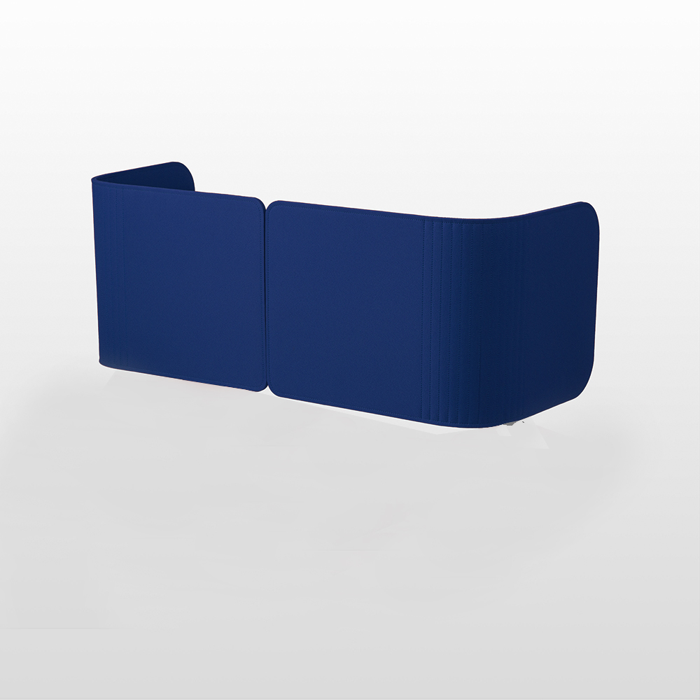 Steelcase FLEX CURVED SCREENPAIR ขนาด 180 x 45.7cm Modernform